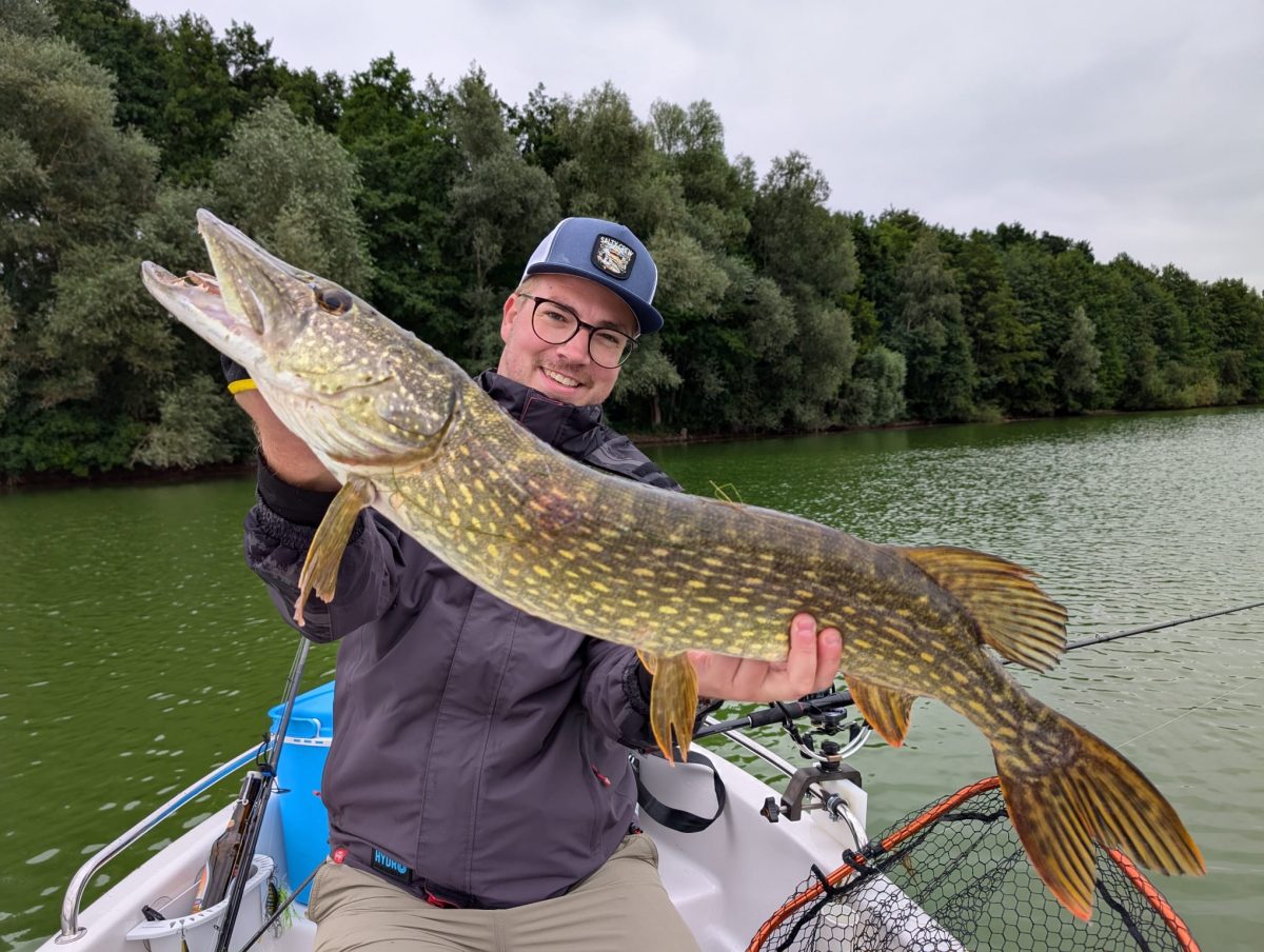 Roman Meiser, gefangen 16.08, Mastholter See, Länge 92 cm, Gewicht 6460g, 5168 Punkte
