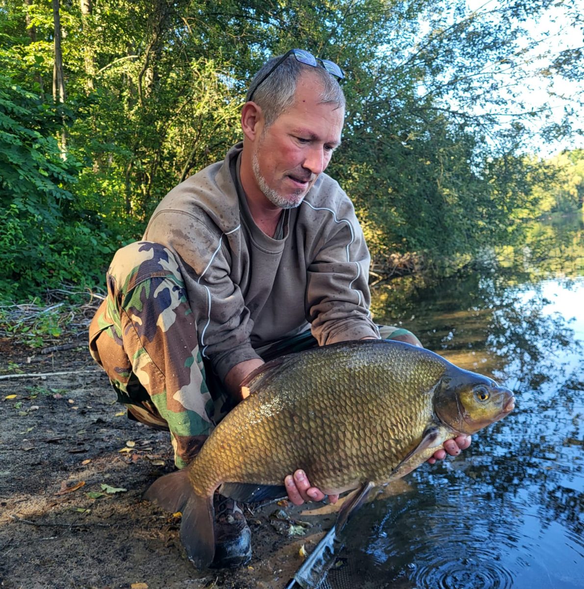 Marcus Schulz, Brasse 78cm, 6960g,  gefangen am 06.09.2025 am Heidesee, 10440 Punkte